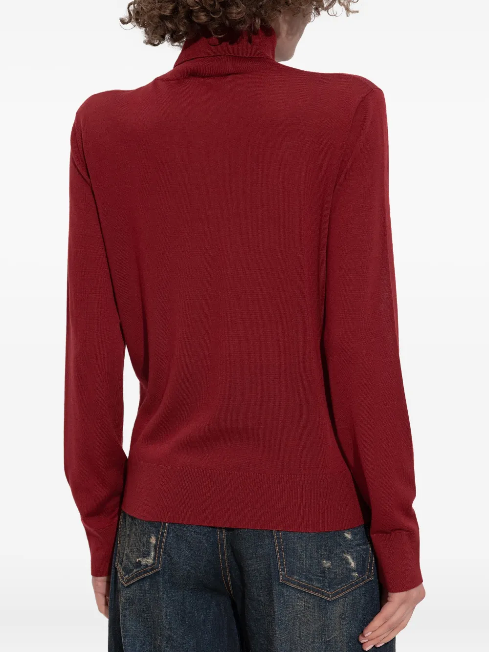 DSQUARED2 Trui van scheerwol Rood