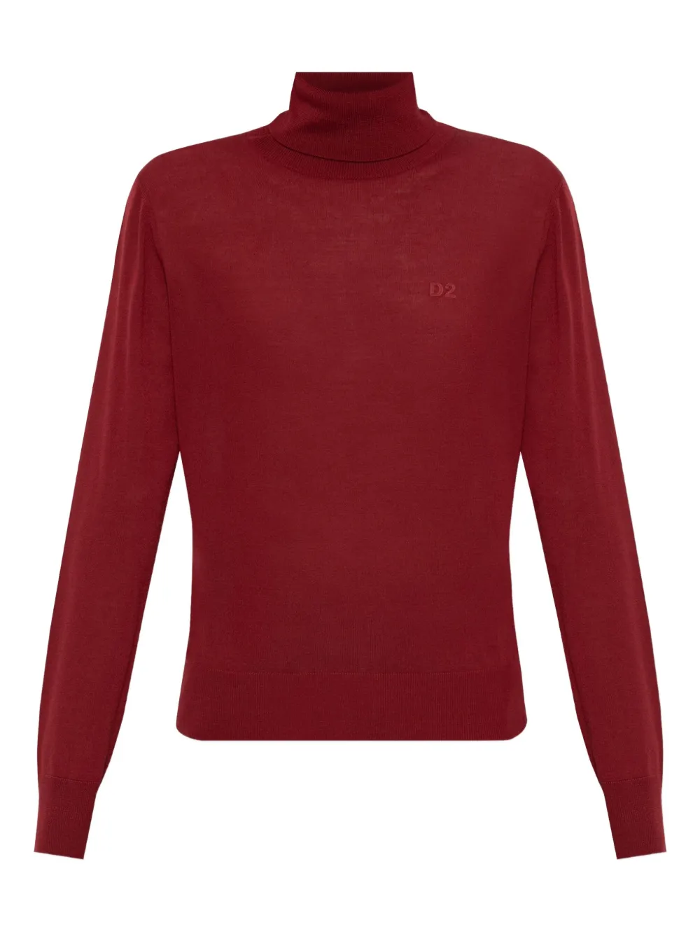 DSQUARED2 Trui van scheerwol Rood