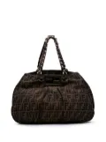 Fendi Pre-Owned 2000-2010 Large Zucca Canvas Mia tote bag - Brown
