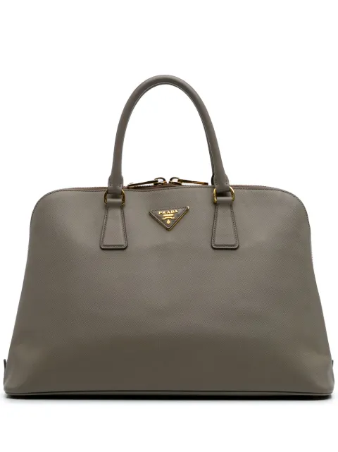 Prada Pre-Owned 2000-2024 Large Saffiano Lux Promenade satchel