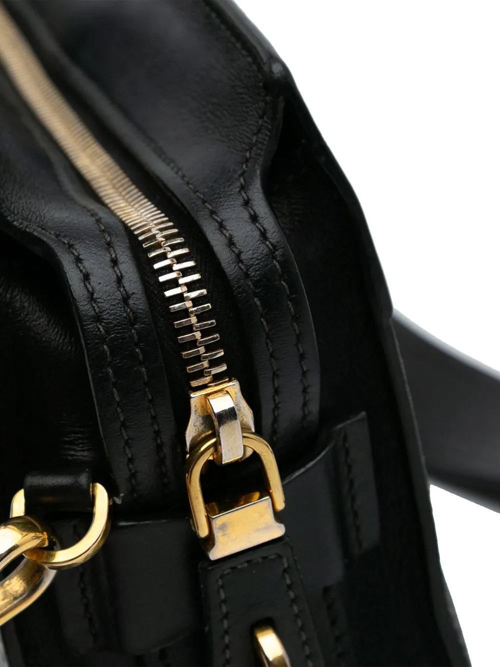 Pre-owned Prada 2000-2024 Saffiano And City Calf Esplanade Crossbody Bag