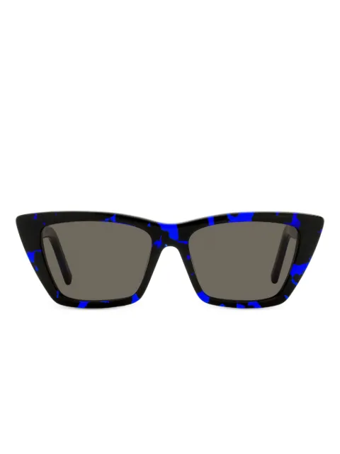 Saint Laurent Eyewear نظارة شمس بإطار عين القطة مستطيل