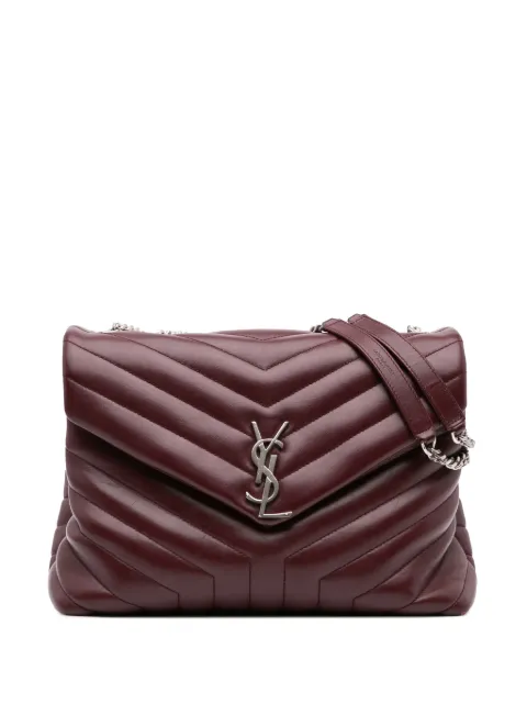 Saint Laurent Pre-Owned 2016 Medium Leather Monogram Matelasse LouLou Bag shoulder bag