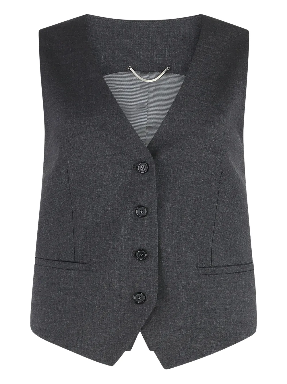 virgin-wool waistcoat