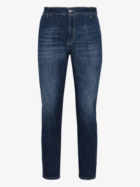 DONDUP contrast-stitch skinny jeans