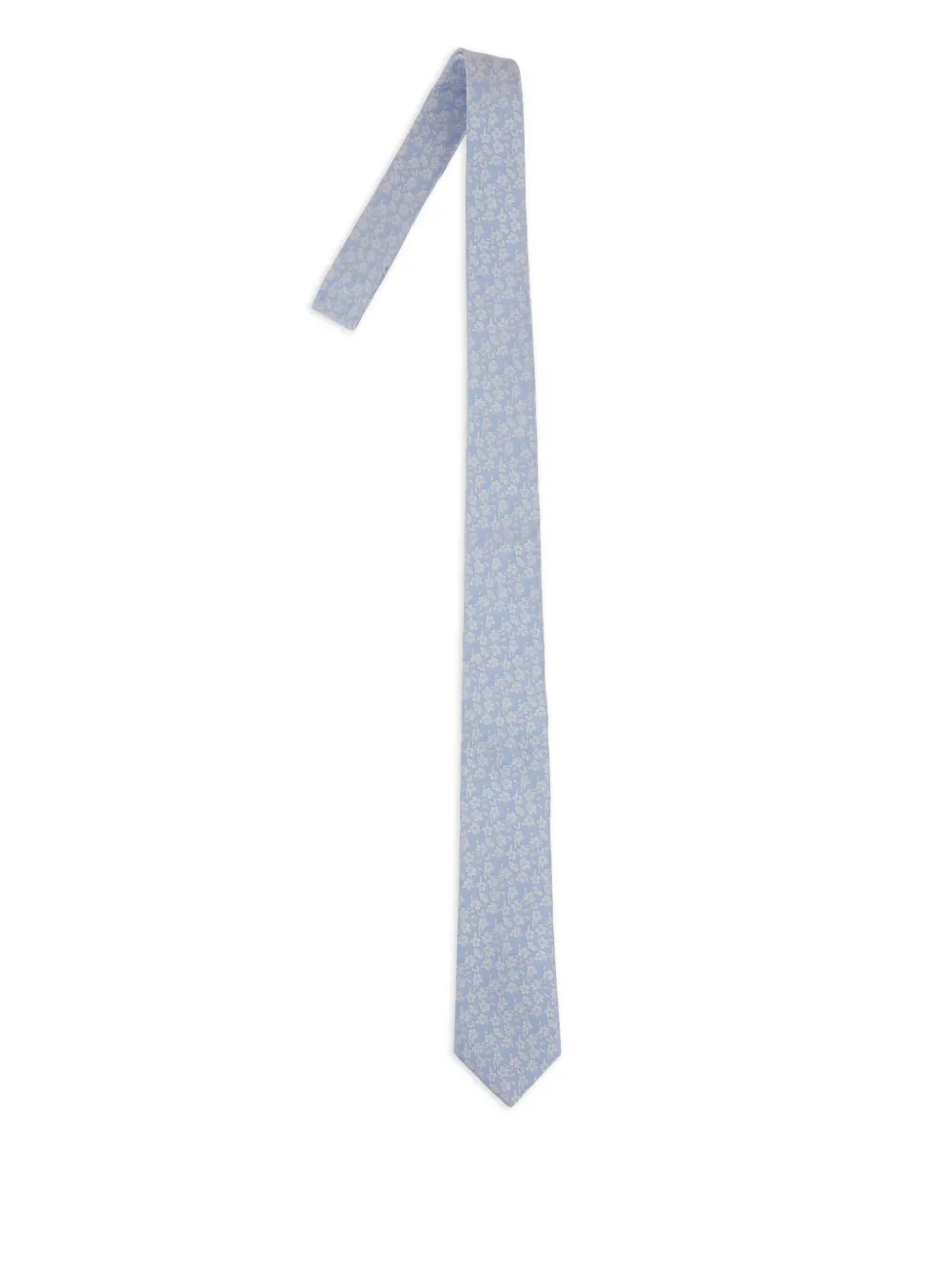 Paul Smith Stropdas met bloemenprint Blauw