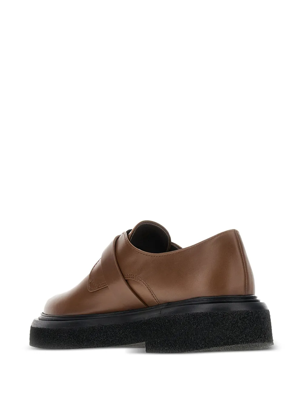 Max Mara buckle-detail loafers Brown