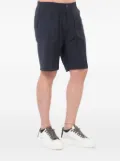 Hosio pleated drawstring shorts - Blue