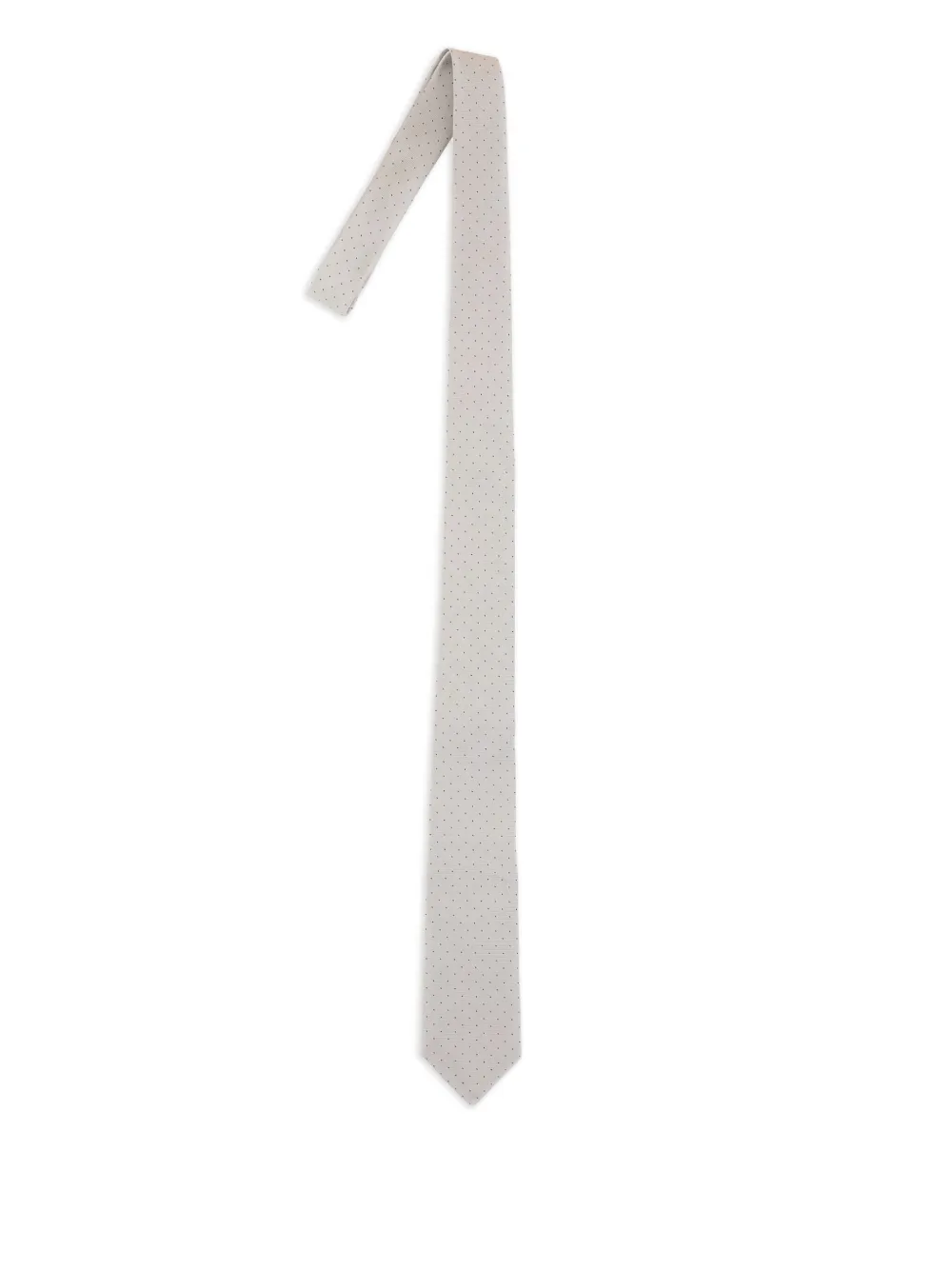 Paul Smith spot-pattern tie - グレー Paul Smith spot-pattern tie - グレー