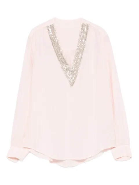 120% Lino linen blouse