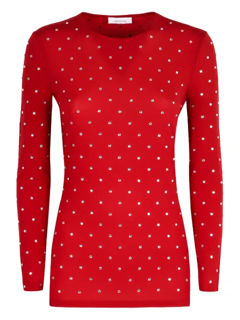 Rabanne rhinestone-embellished sweater