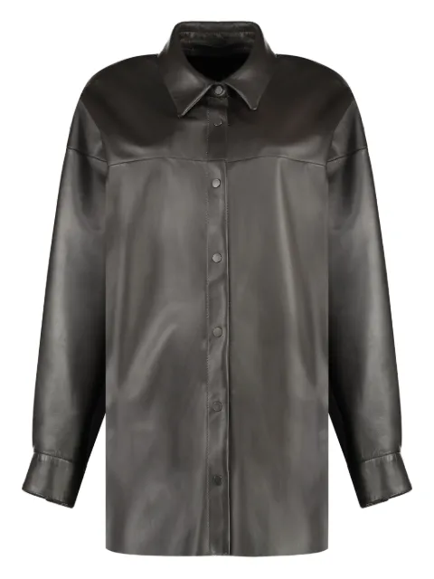 Salvatore Santoro camisa con cuello de pico