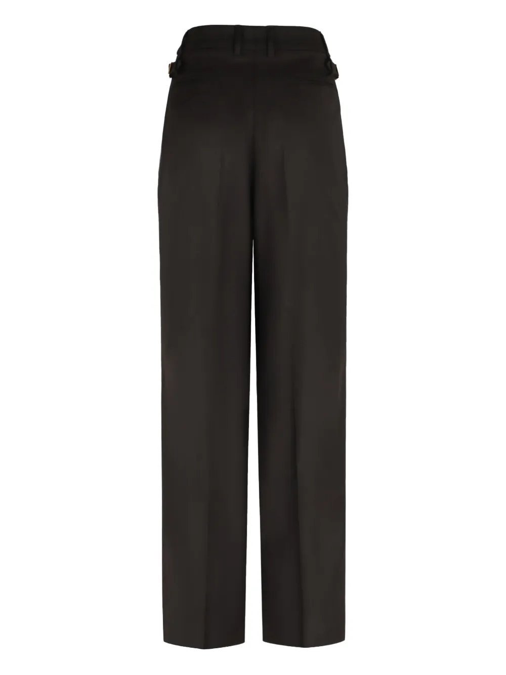 PT Torino pleated straight trousers Zwart