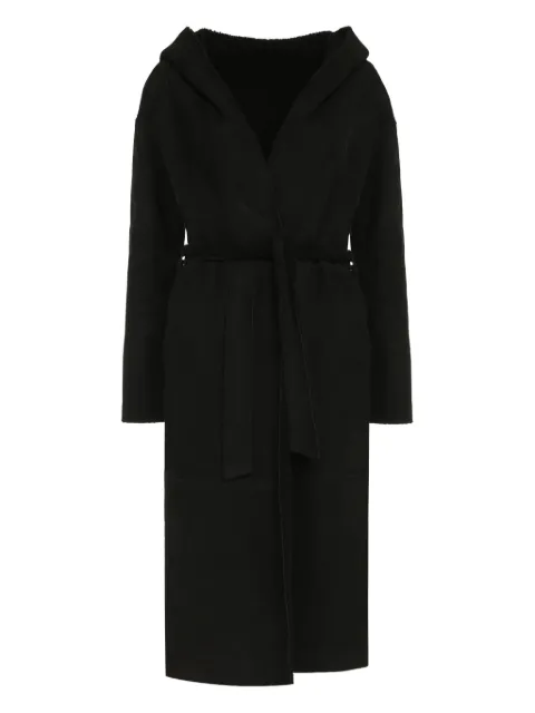 Salvatore Santoro leather belted coat