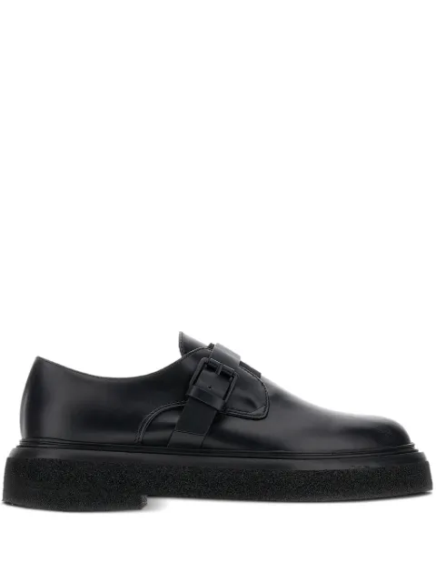 Max Mara buckle-fastening leather loafers