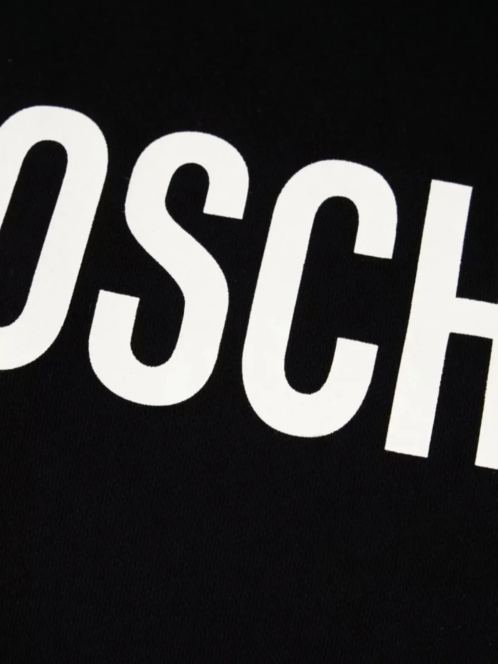 Moschino Sweater met logoprint Zwart