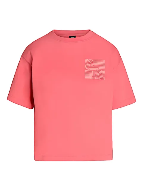 Alphatauri cotton embossed T-shirt