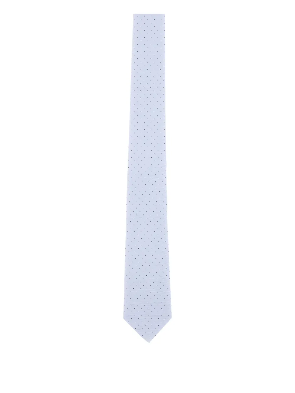 Paul Smith polka-dot pattern silk tie Blauw