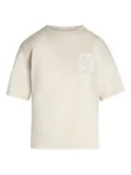 Alphatauri geometric-print T-shirt - Neutrals