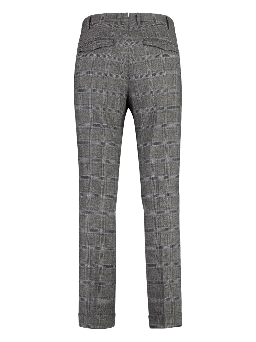 PT Torino Geruite broek Grijs
