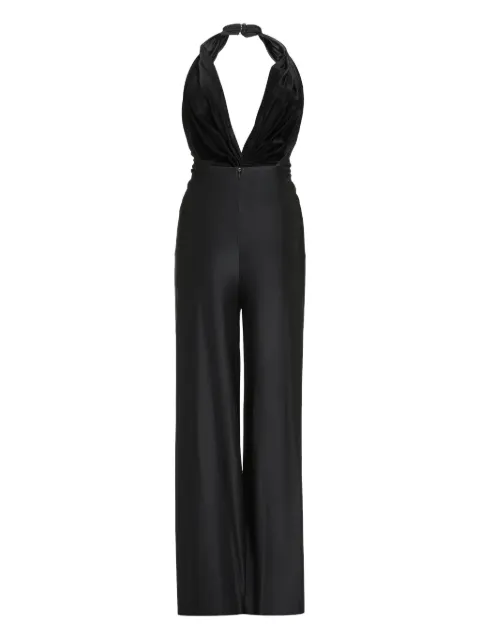 Costarellos gathered open-back jumpsuit