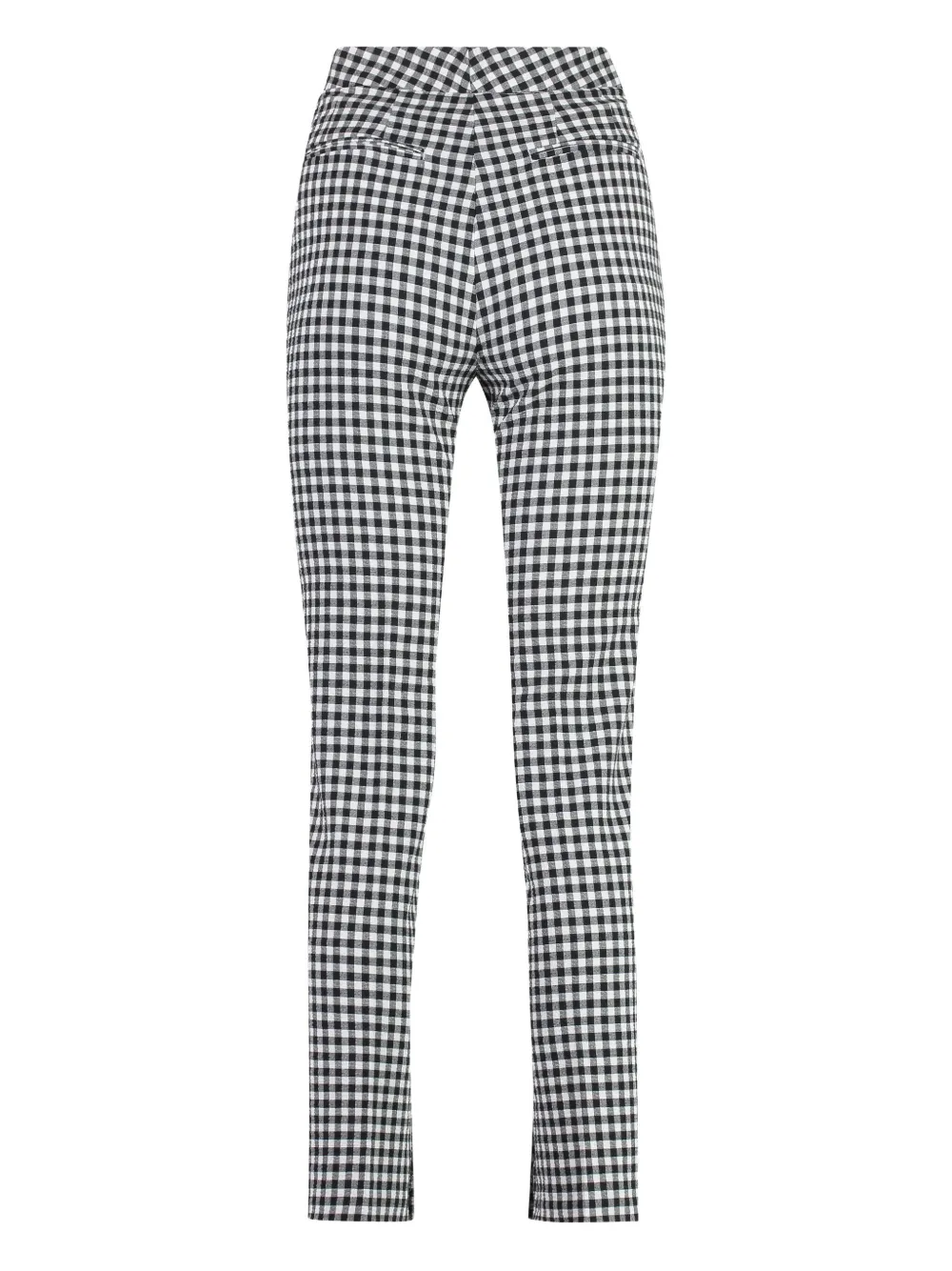 PT Torino gingham-pattern trousers Wit