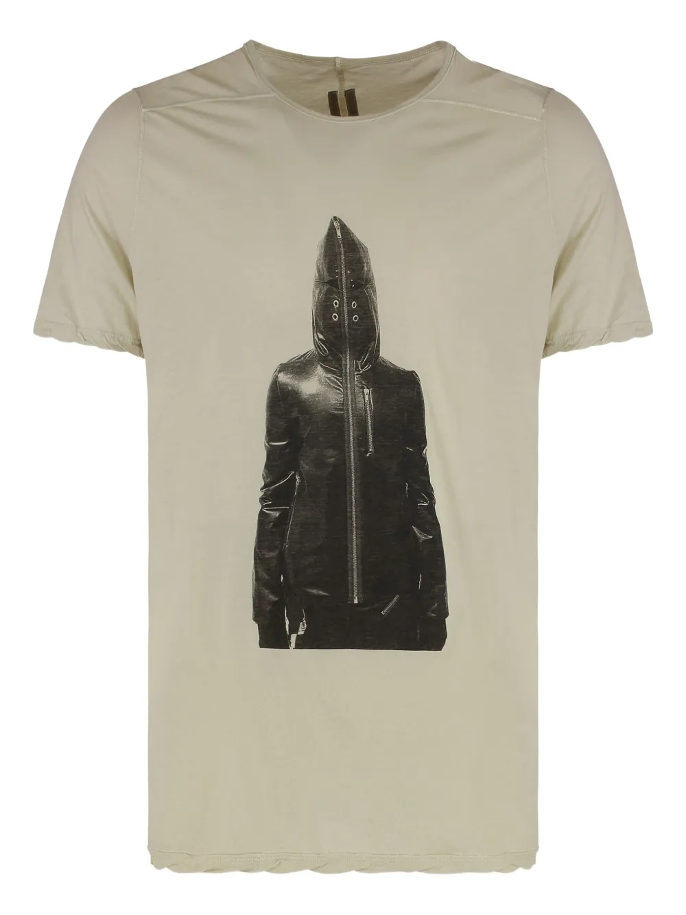 Rick Owens DRKSHDW hooded figure-print T-shirt Beige