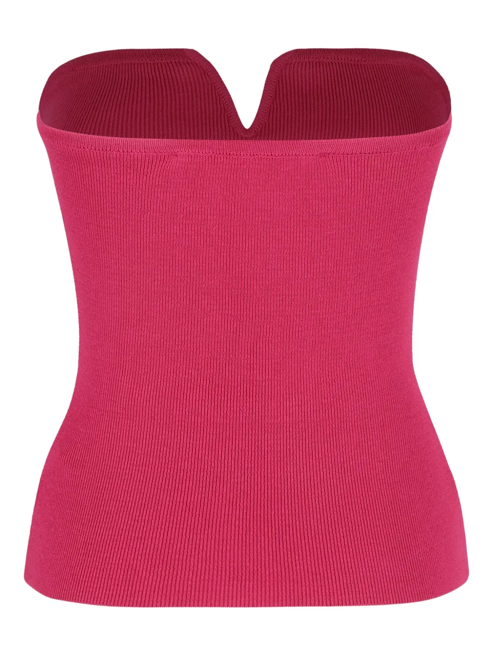 Federica Tosi ribbed sweetheart-neck top | Vests & Tank Tops | Image 2