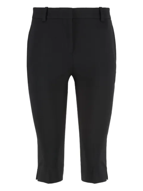 TOTEME crepe-texture bermuda shorts 