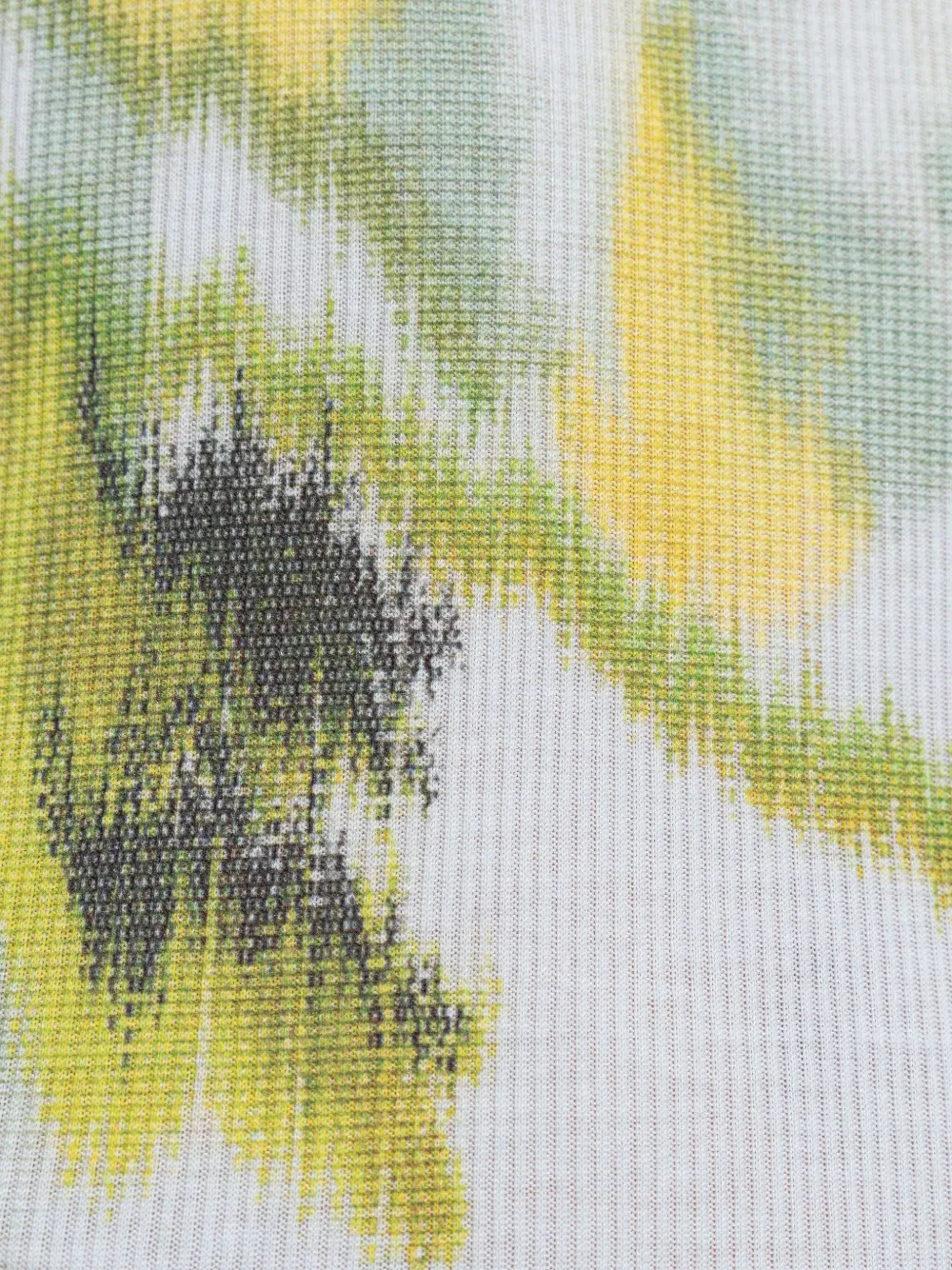 LOEWE Midi-jurk met bloemenprint Blauw