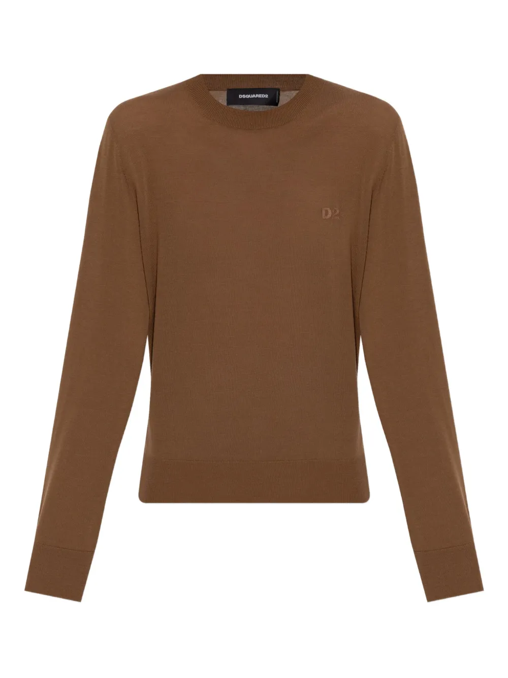 DSQUARED2 Wollen trui Bruin