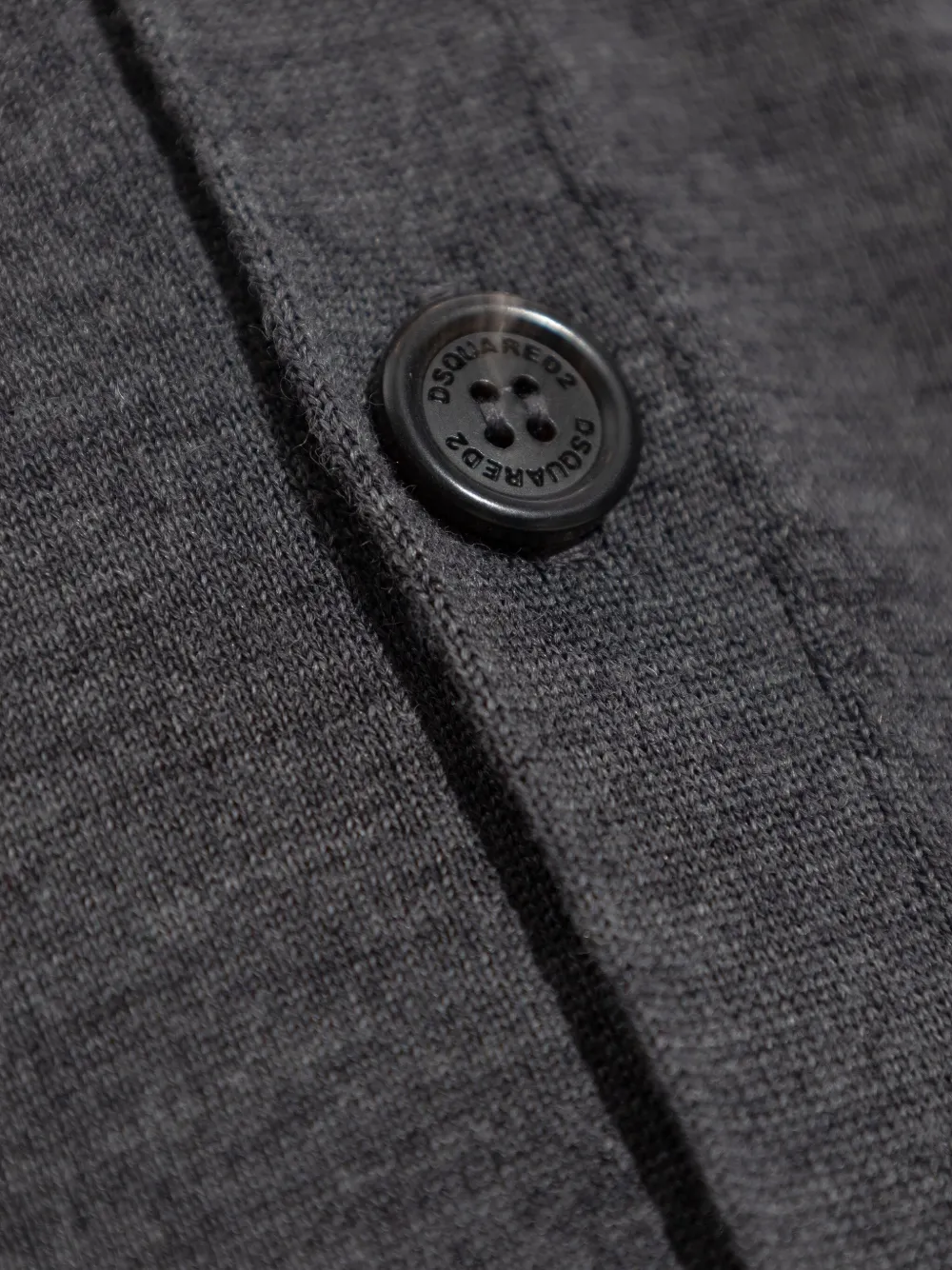 DSQUARED2 Button-up vest Grijs