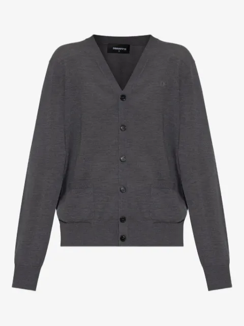 DSQUARED2 button-up v-neck cardigan