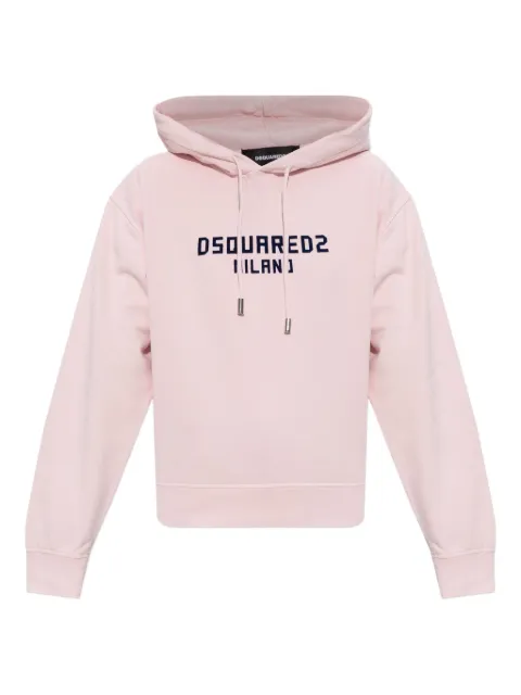 DSQUARED2 logo-print hoodie