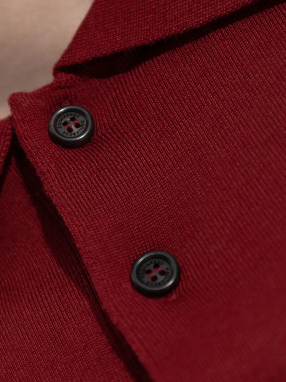 DSQUARED2 Polotop met lange mouwen Rood