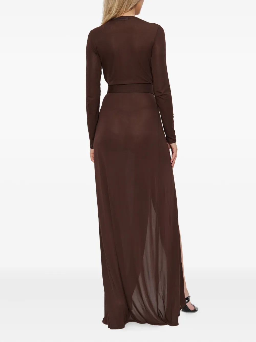 DSQUARED2 Jurk met V-hals Bruin