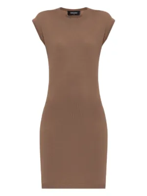 Cult Gaia Prati chain-embellished Mini Dress | Brown | FARFETCH