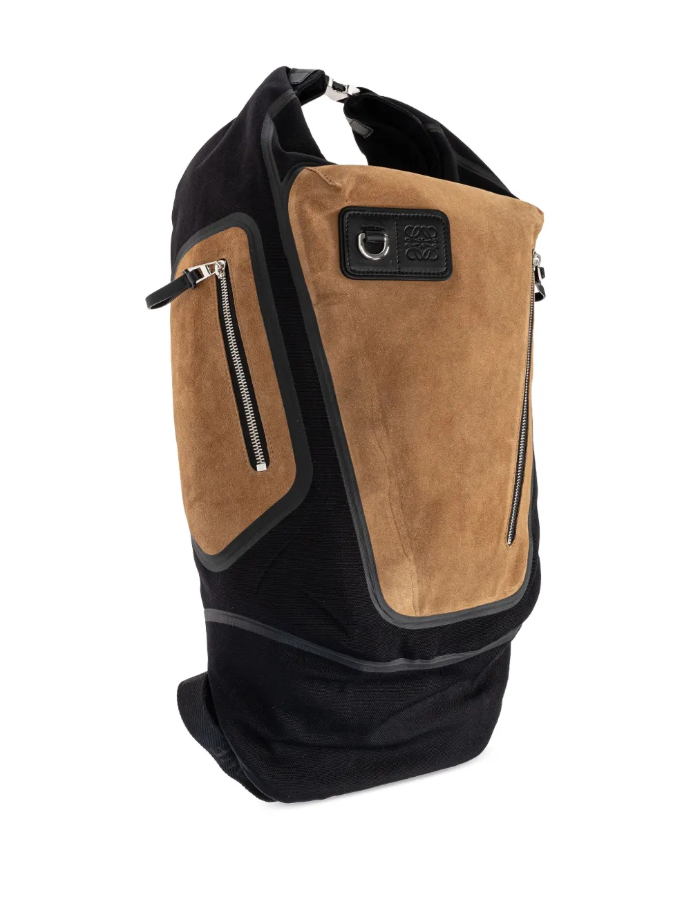 LOEWE Flex canvas rugzak Bruin