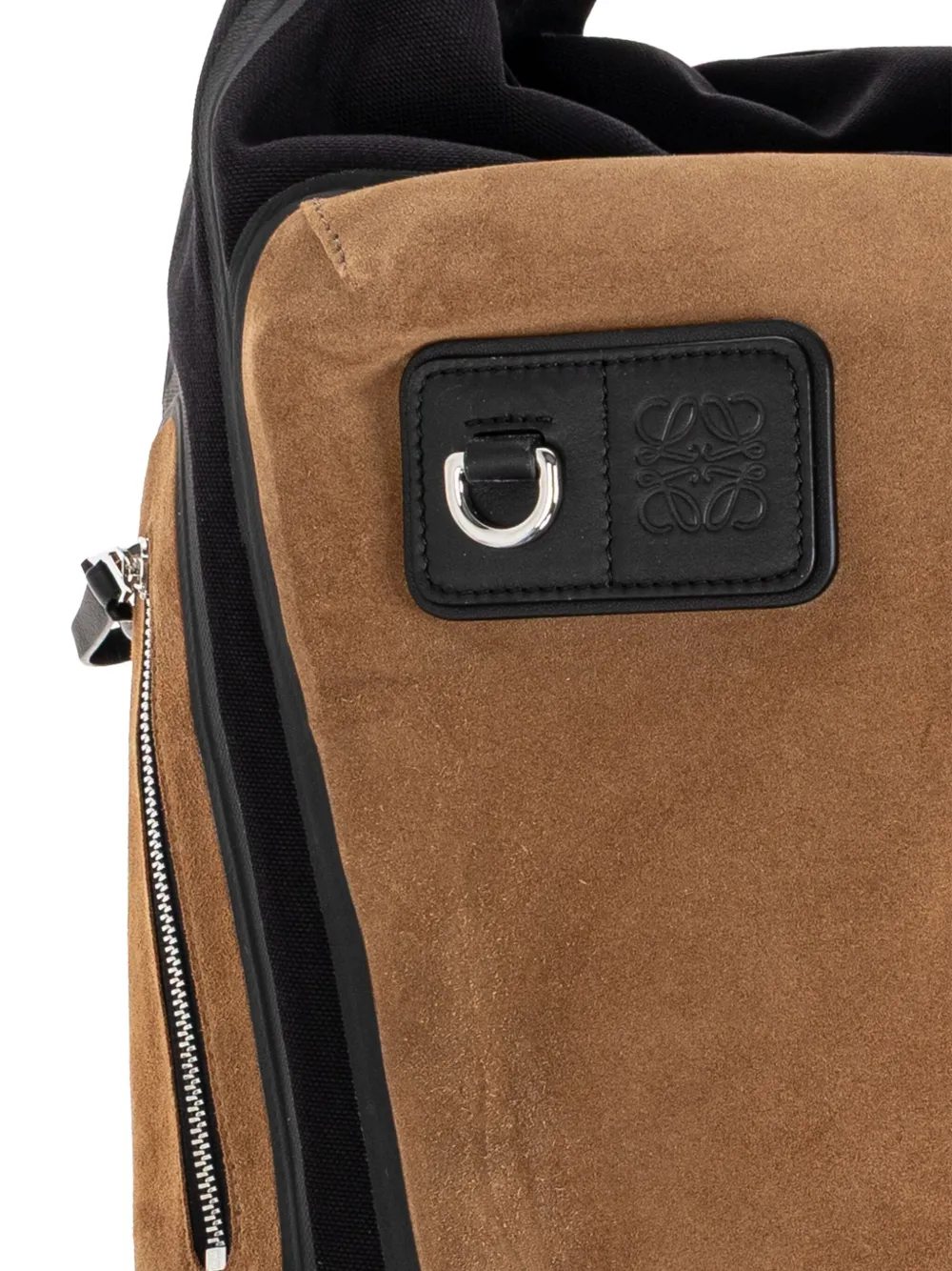 LOEWE Flex canvas rugzak Bruin