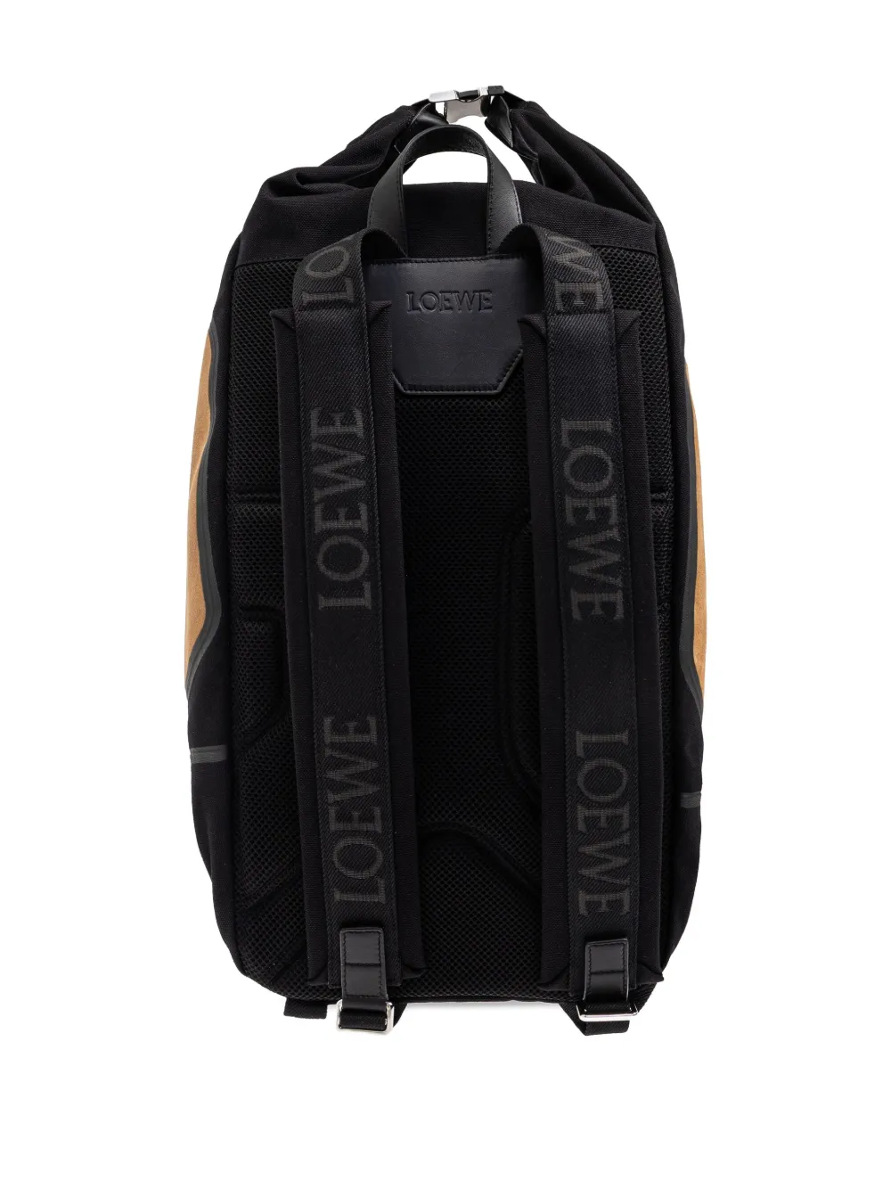 LOEWE Flex canvas rugzak Bruin