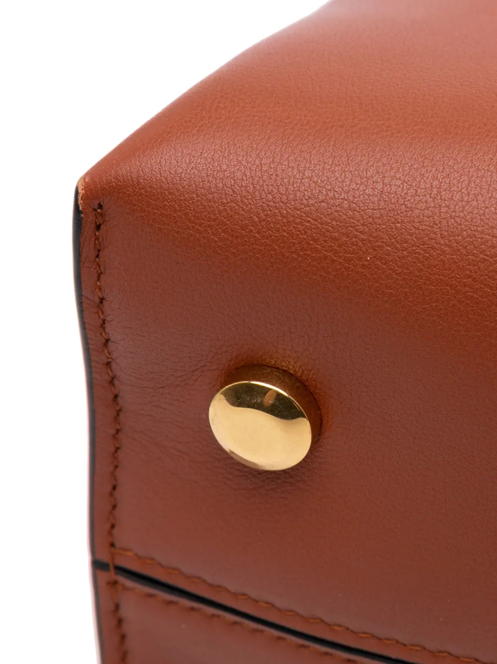 Pre-owned Ferragamo 2021 Leather Gancini Trifolio Top Handle Bag Satchel