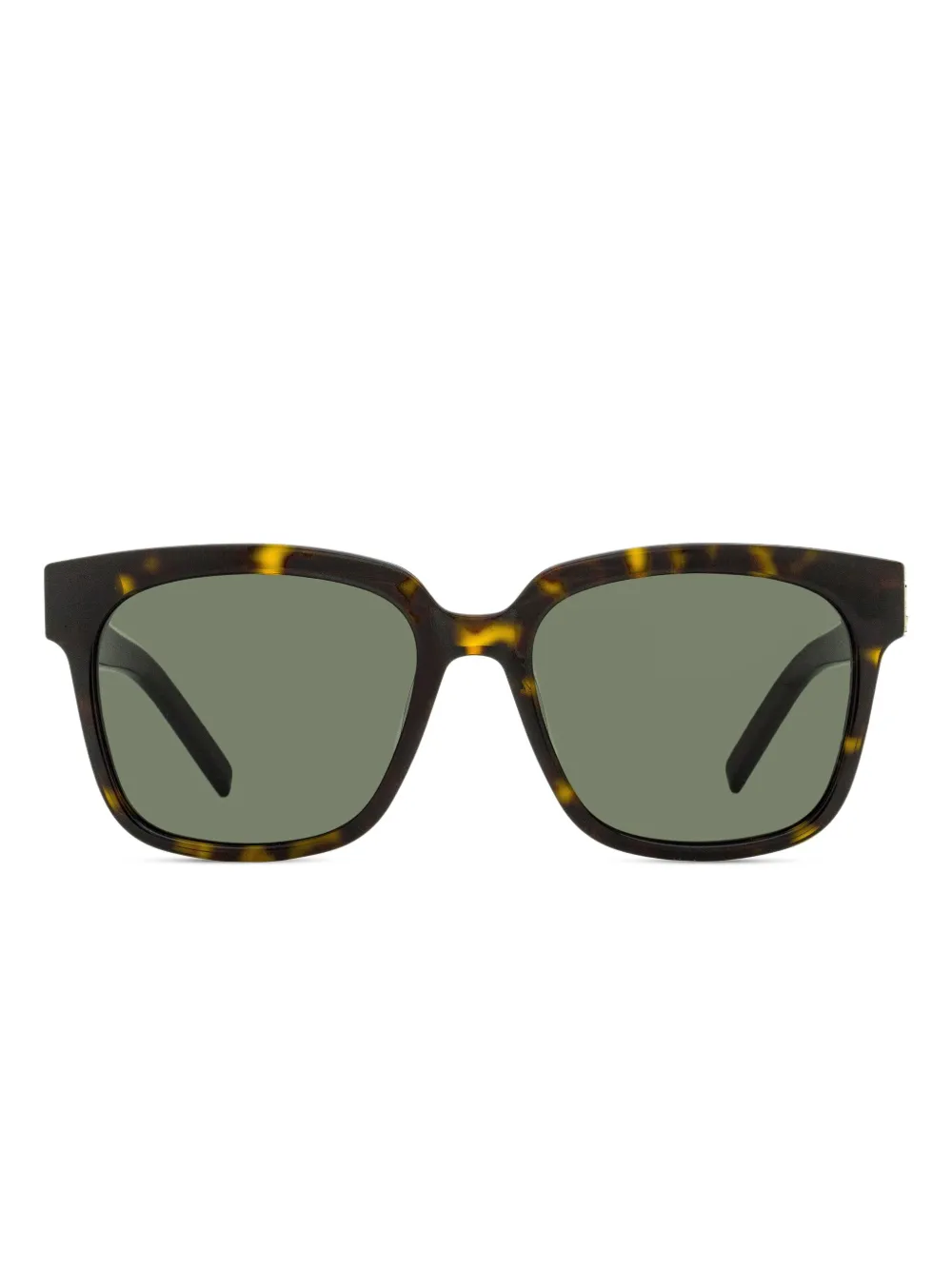 Saint Laurent Eyewear M40 zonnebril met vierkant montuur Bruin