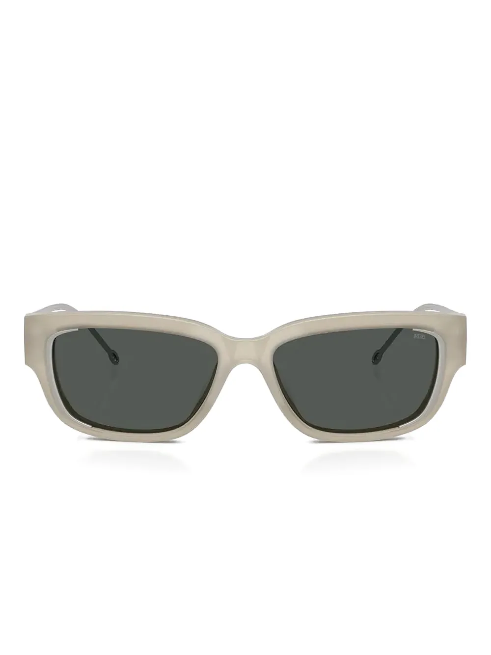 Diesel Rectangle-frame Sunglasses In Neutral