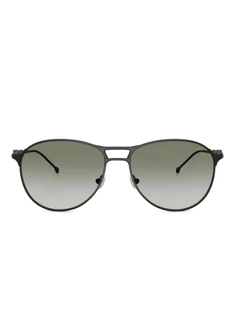 Diesel oval-frame cut-out sunglasses