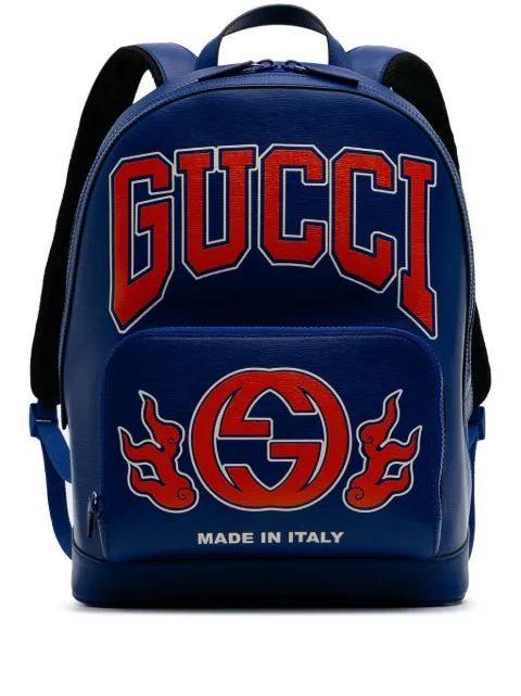 Gucci Pre-Owned 2016-2025 Limited Edition Year of the Dragon Leather Interlocking G backpack