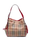 Burberry Pre-Owned 2000-2017 Small Haymarket Check Coated Canvas Canterbury tote bag - Brown