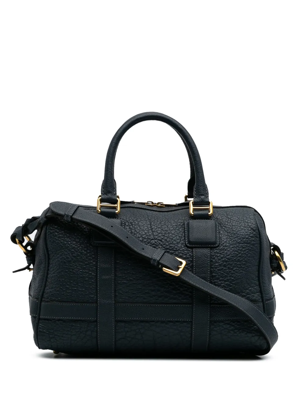 Loewe Pre-Owned 2010-2024 Goatskin Anagram Paseo 30 satchel | Blue | Image 1