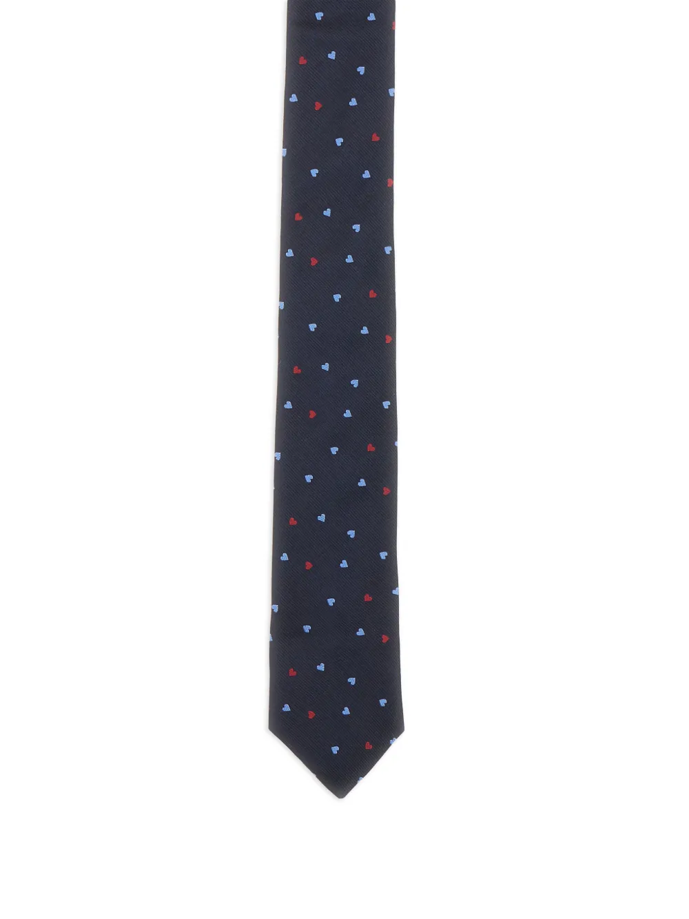 Paul Smith Stropdas met hartprint Blauw