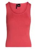 Alphatauri ribbed scoop-neck tank top - Red
