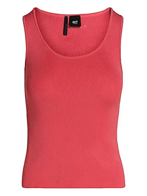 Alphatauri ribbed scoop-neck tank top